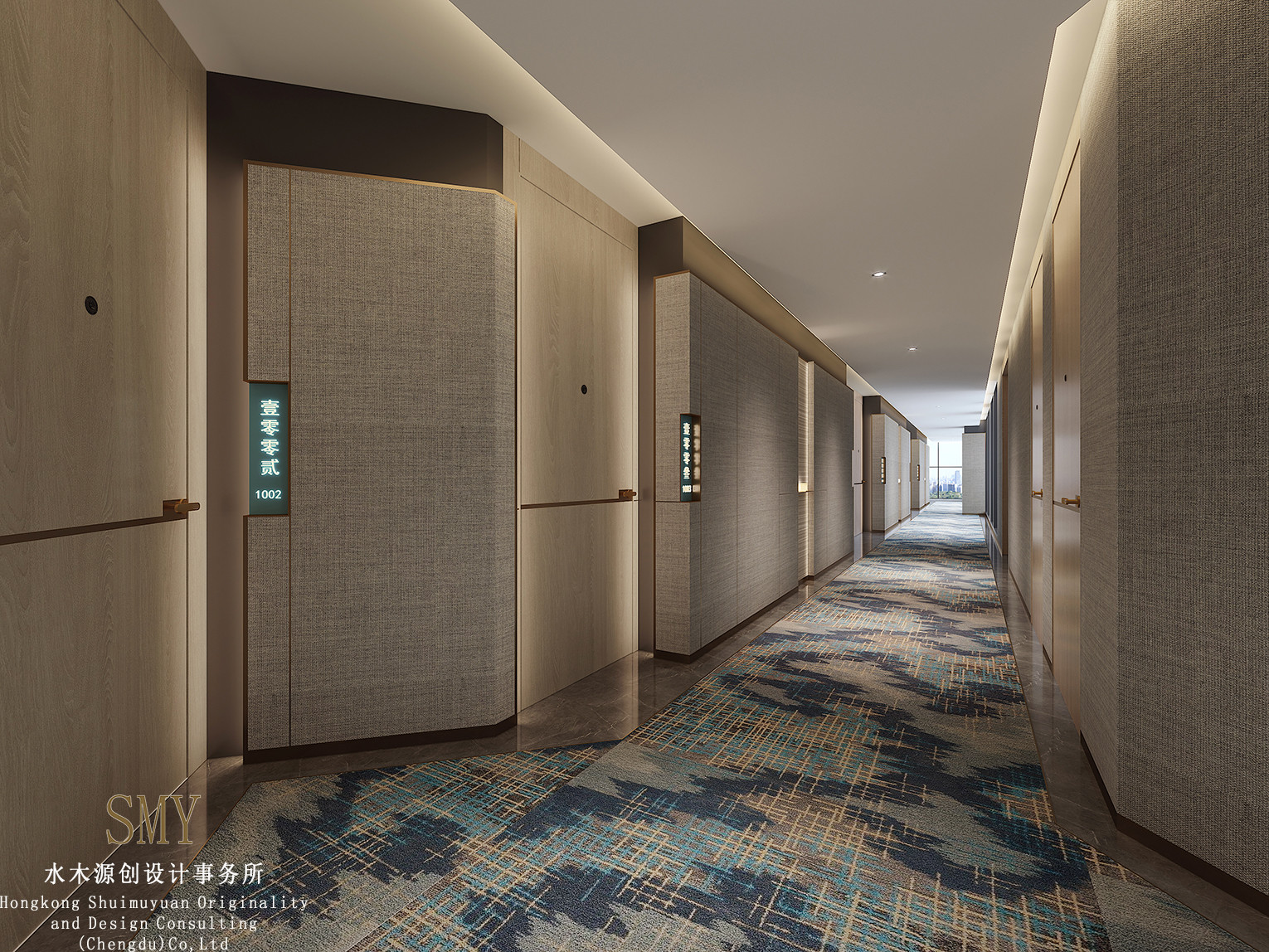 酒店走廊設計